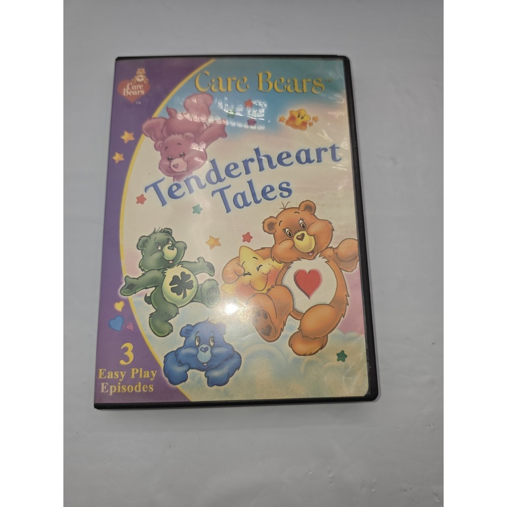 Care Bears Tenderheart Tales DVD Kids OS Purple Good 2004 Animated Movie